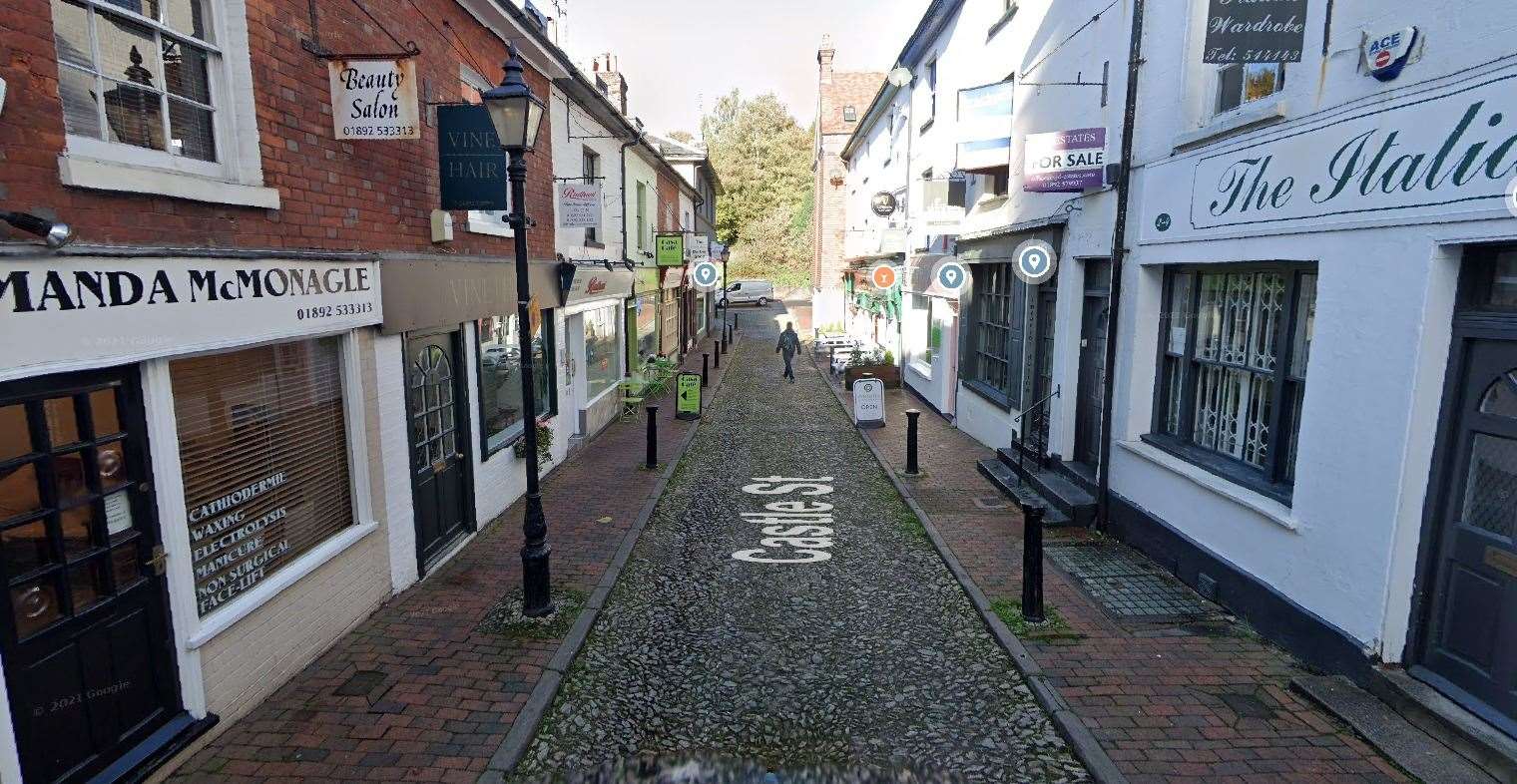 Castle Street, Tunbridge Wells. Picture: Google