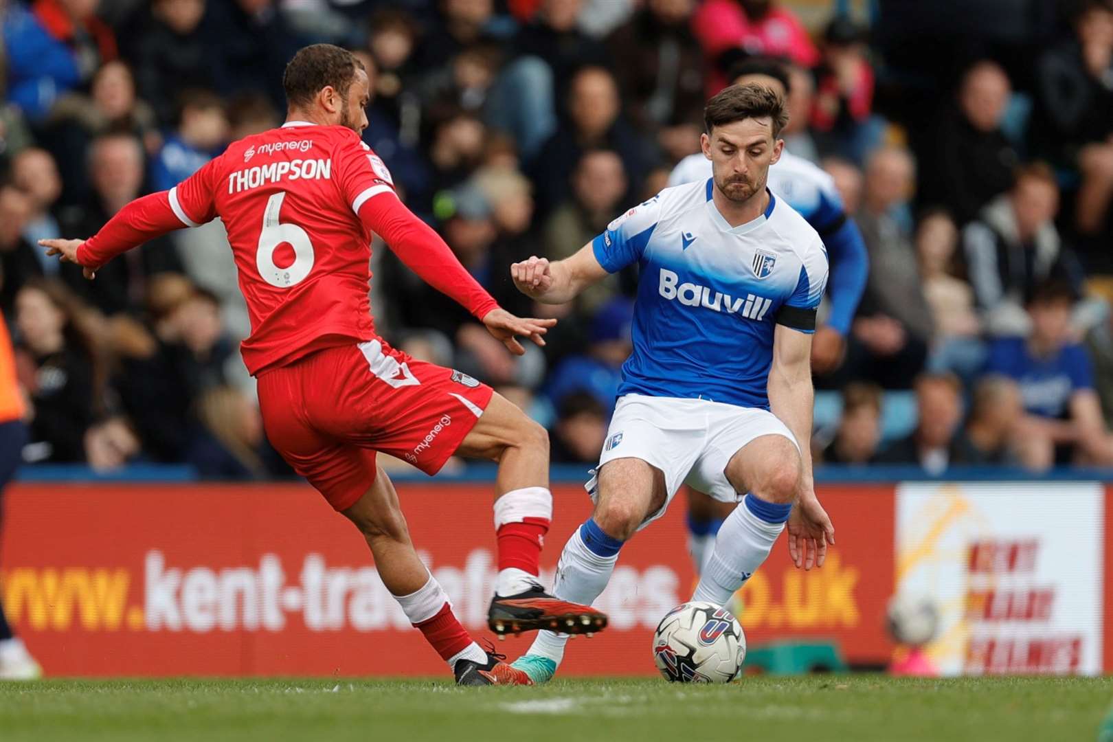 Robbie McKenzie was back in the starting eleven on Saturday Picture: Beau Goodwin