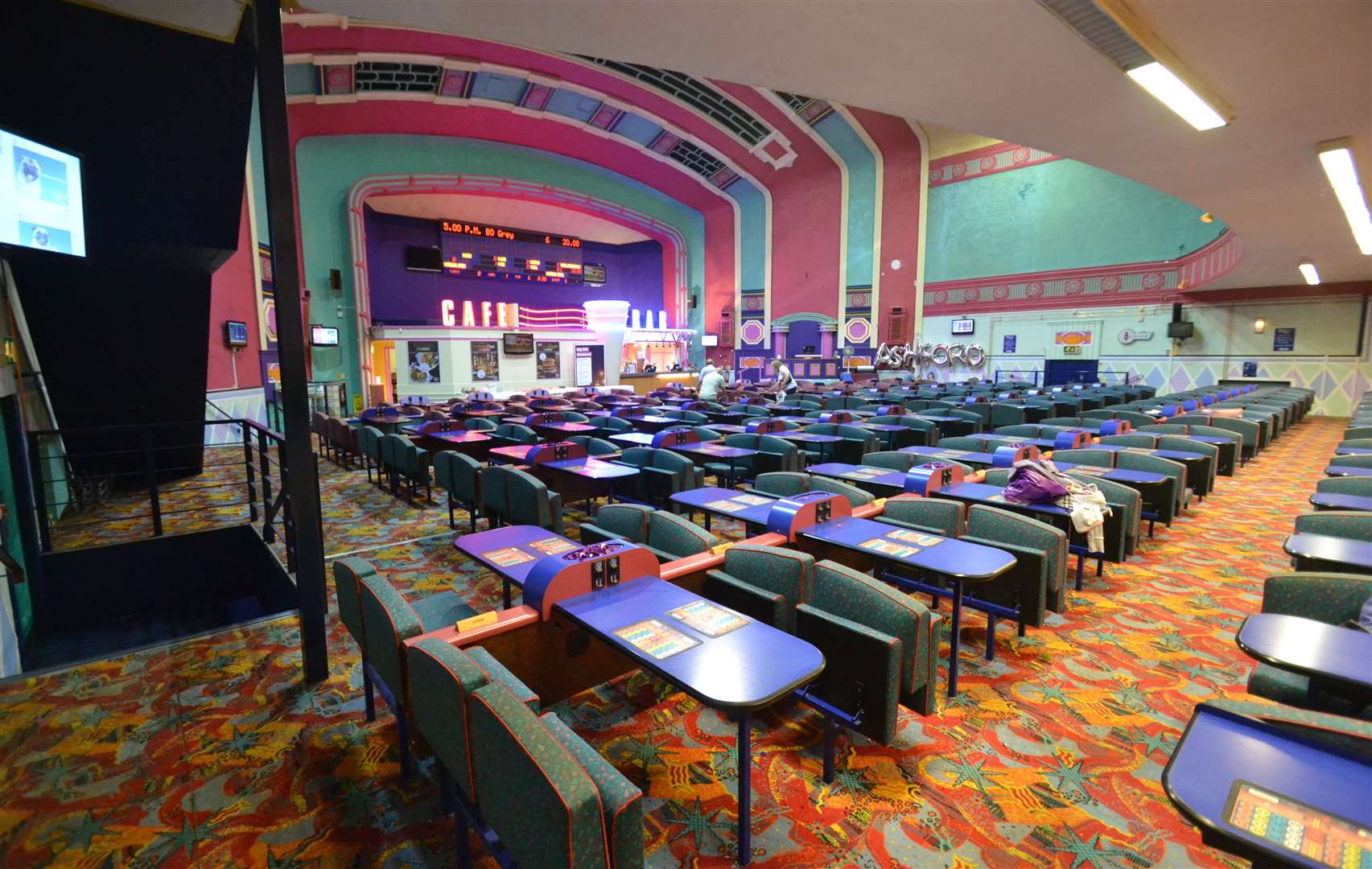 Inside Mecca Bingo not long before it closed in 2018. Picture: Steve Salter