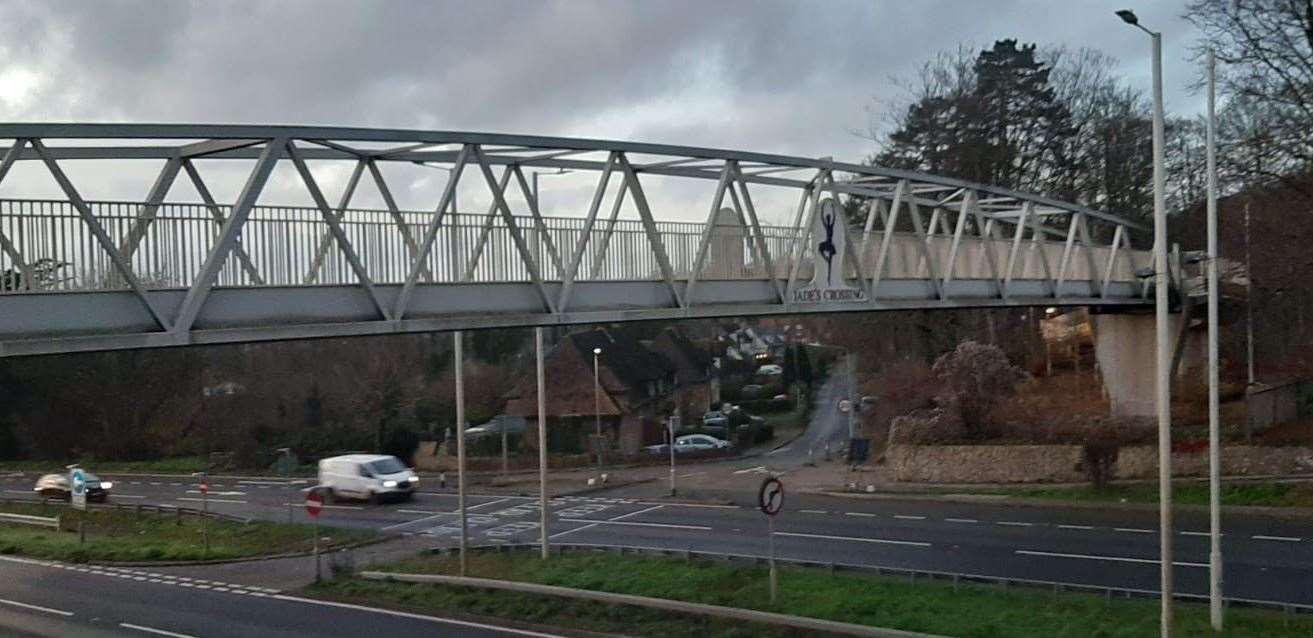 Jade's Crossing is passed by commuters every day