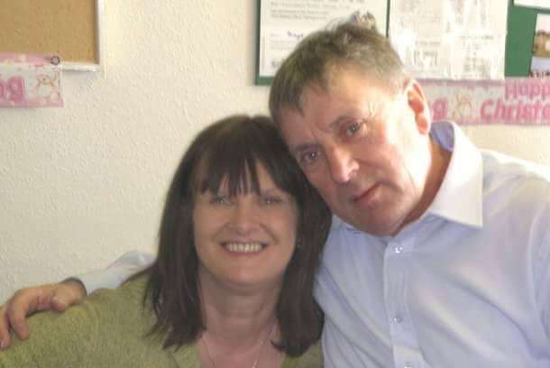 David Irving with his wife Donna