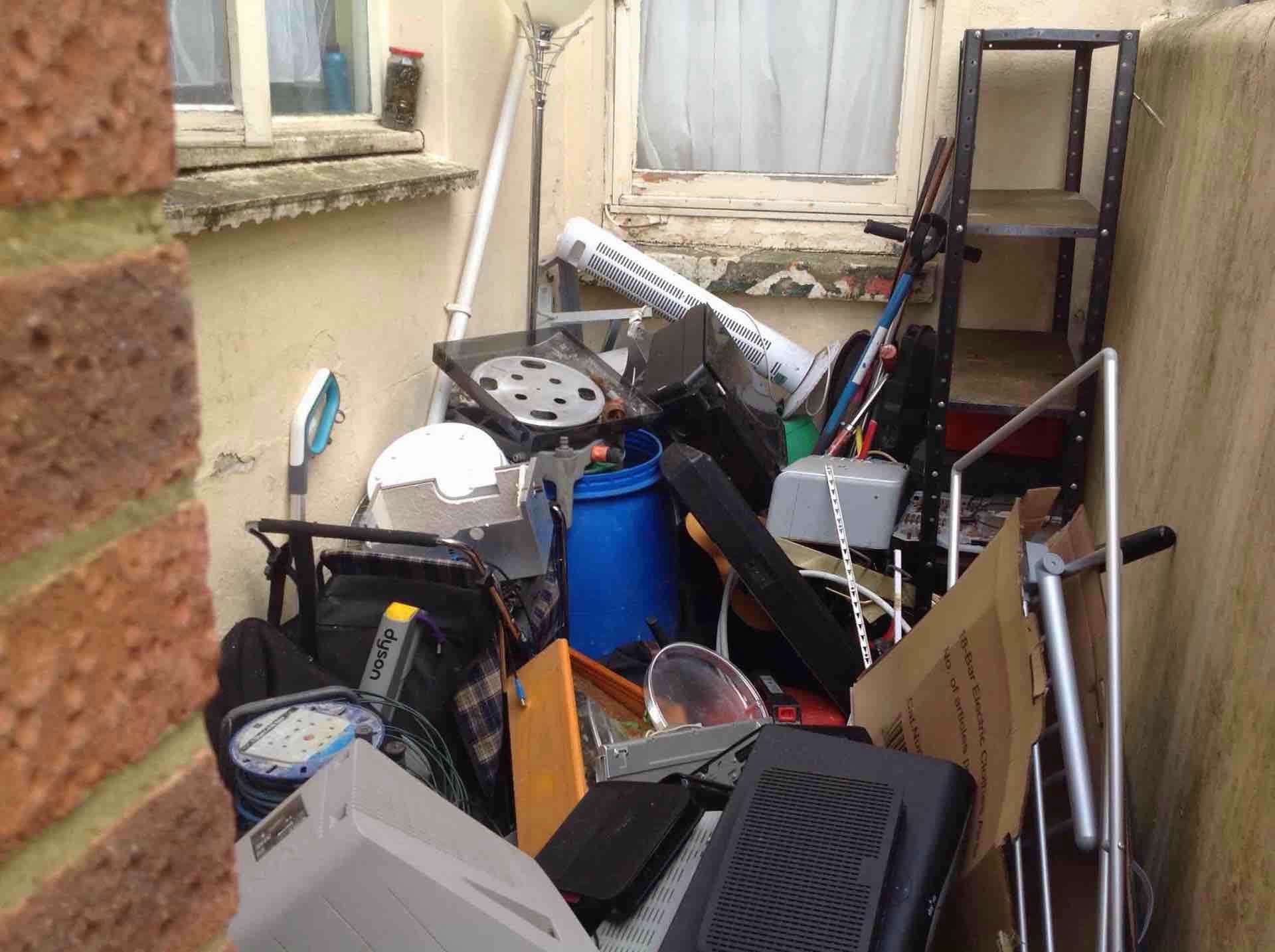 The scrap metal found in Marcel Bucuresteanu's property in Canterbury Street , Gillingham (6500011)