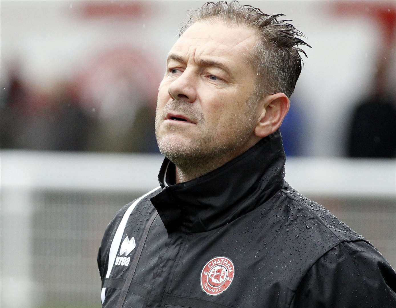 Chatham manager Scott Lindsey. Picture: Sean Aidan