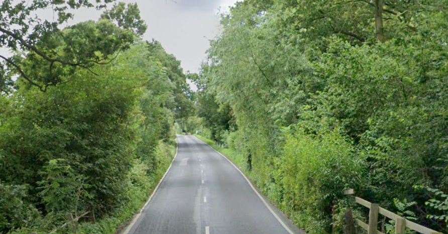 The incident happened in Maidstone Road, Marden. Picture: Google