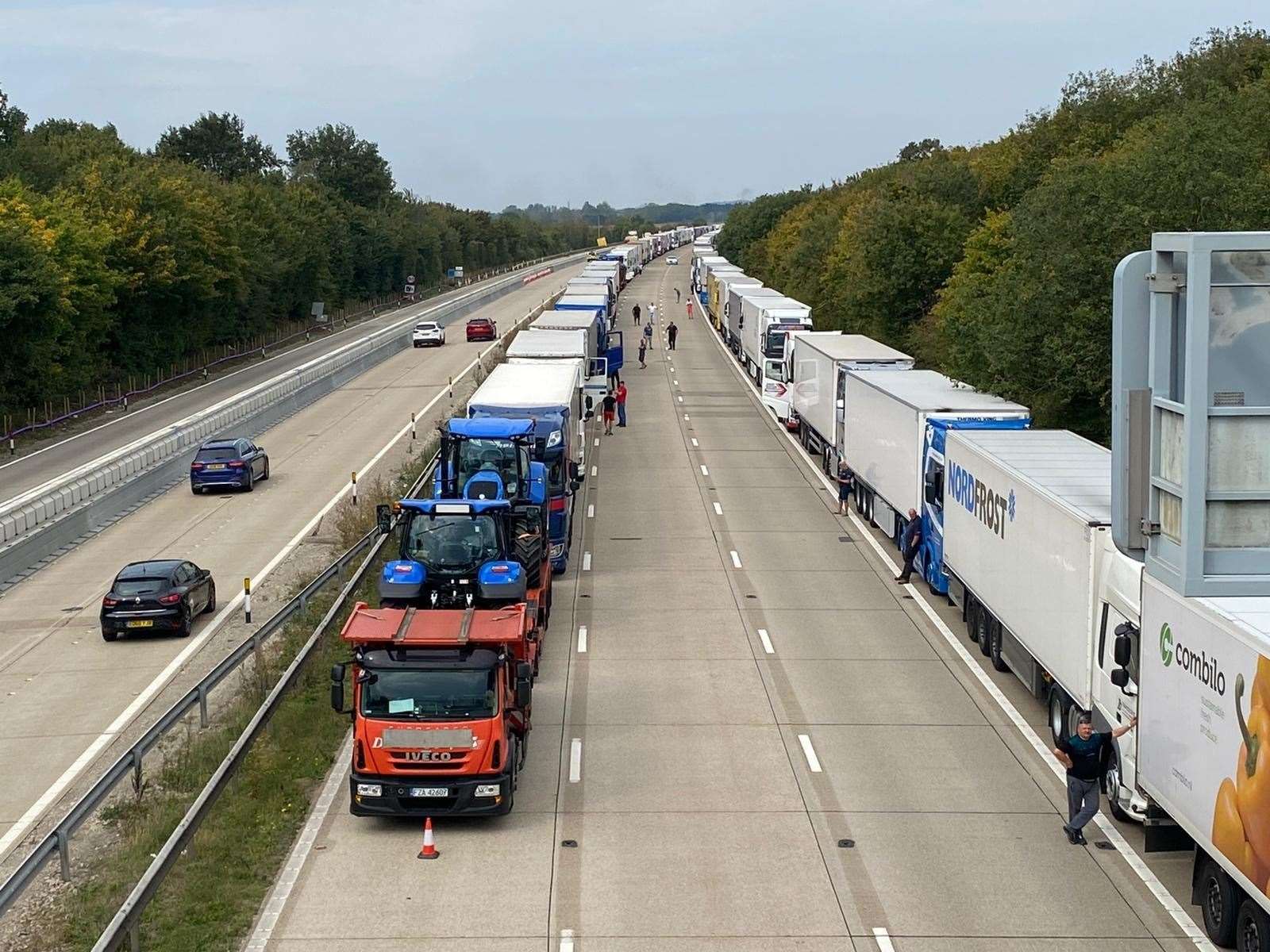 Operation Stack in place on the M20