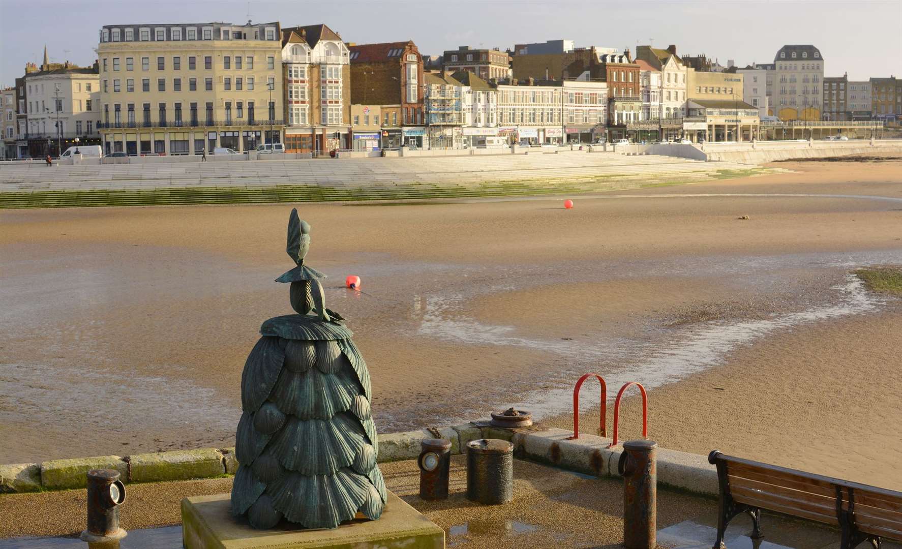 On the harbour side at Margate