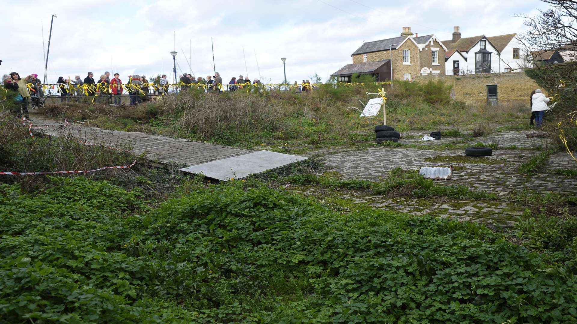 The Oval Chalet site behind the Tile Warehouse in Sea Street, Whitstable