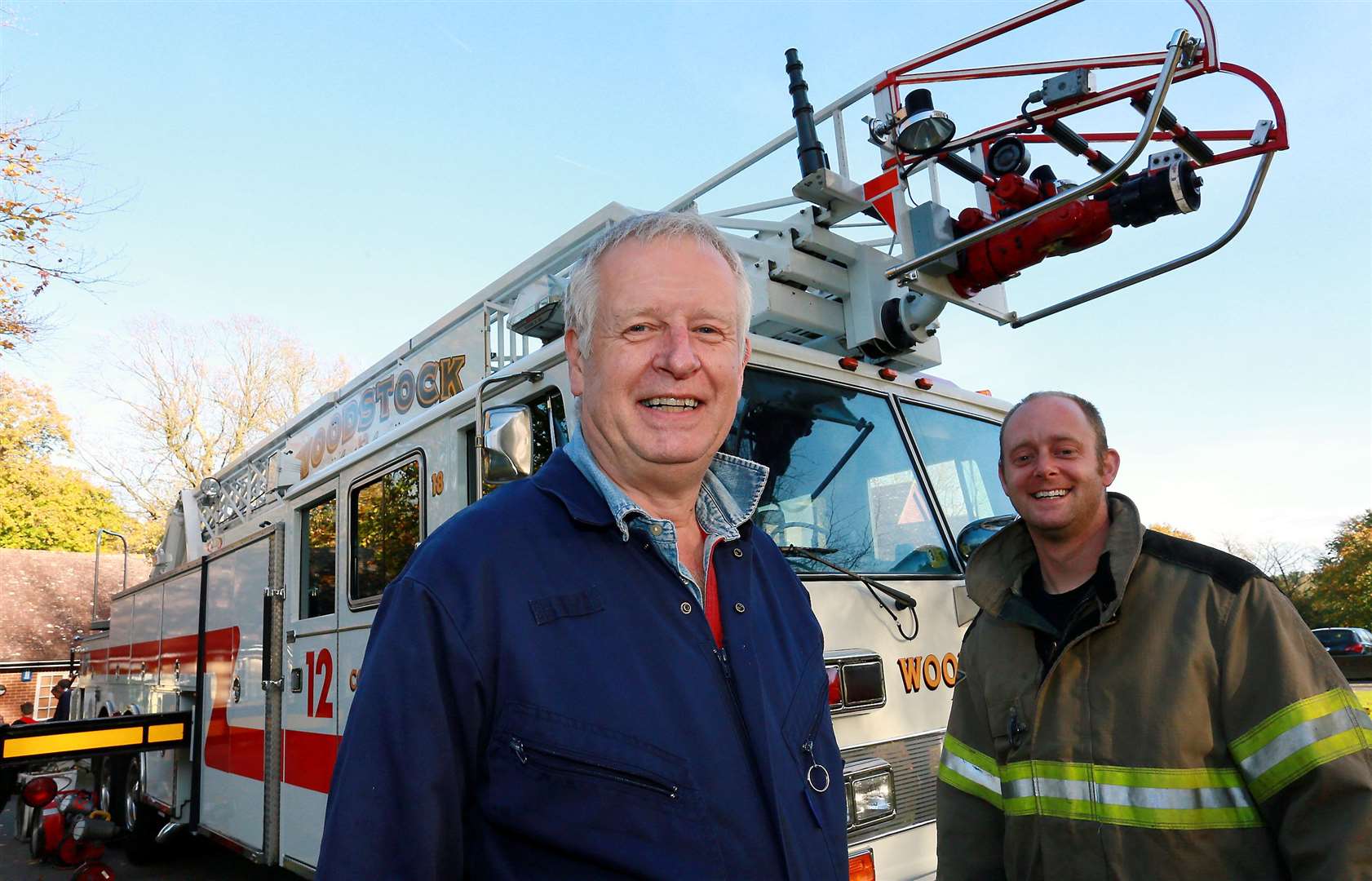 The railway is run by Bill Best (centre). His father, also Bill Best, founded the railway, and died last year