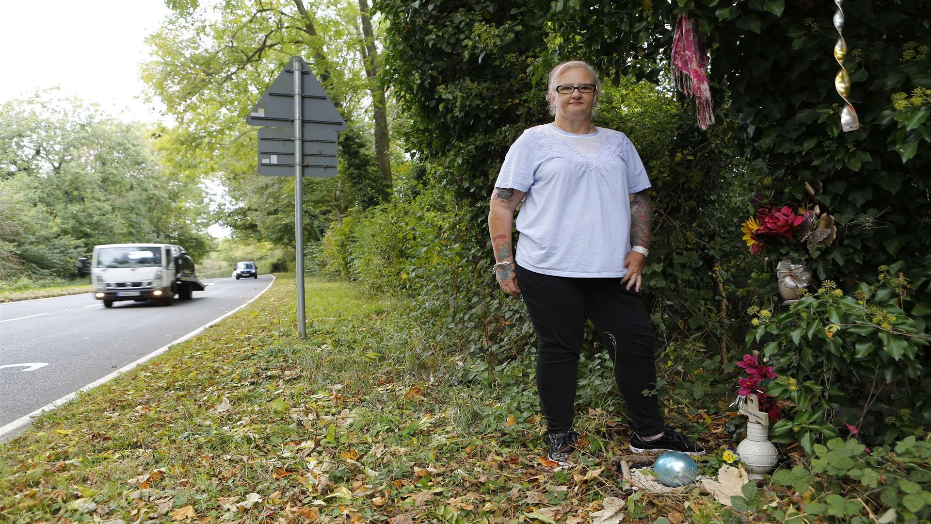 Hettie Walton, who lost her mum, Chris, after a crash on the A252. Picture: Andy Jones