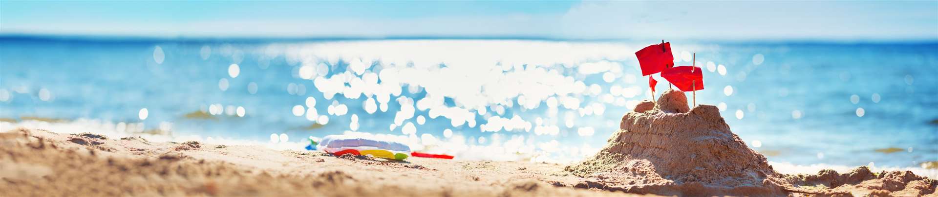 You could be building sandcastles on a Kent beach