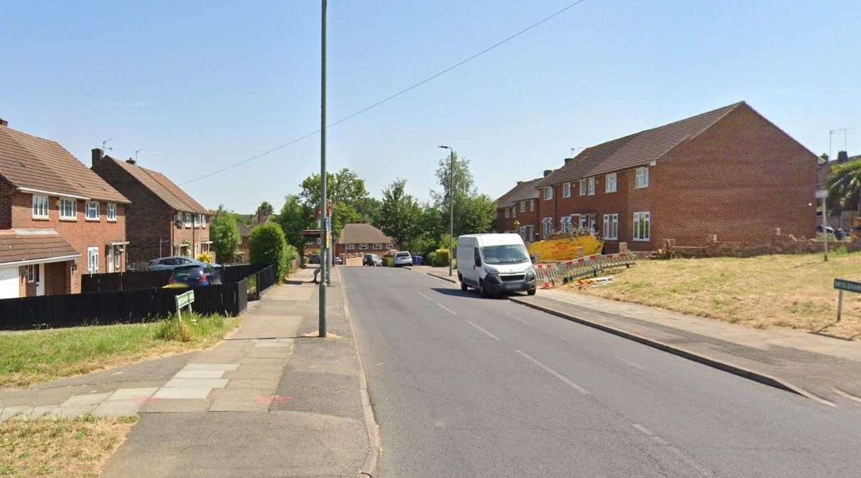 The incident happened in Mickleham Road in St Paul’s Cray. Picture: Google