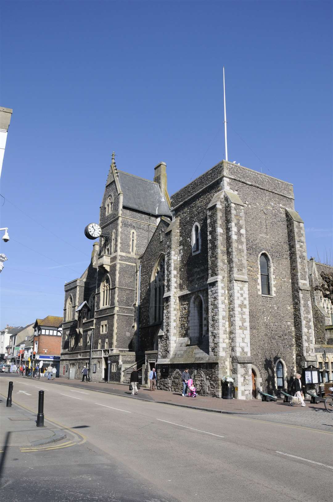 Street view of the Maison Dieu, Dover Town Hall Picture: Paul Amos