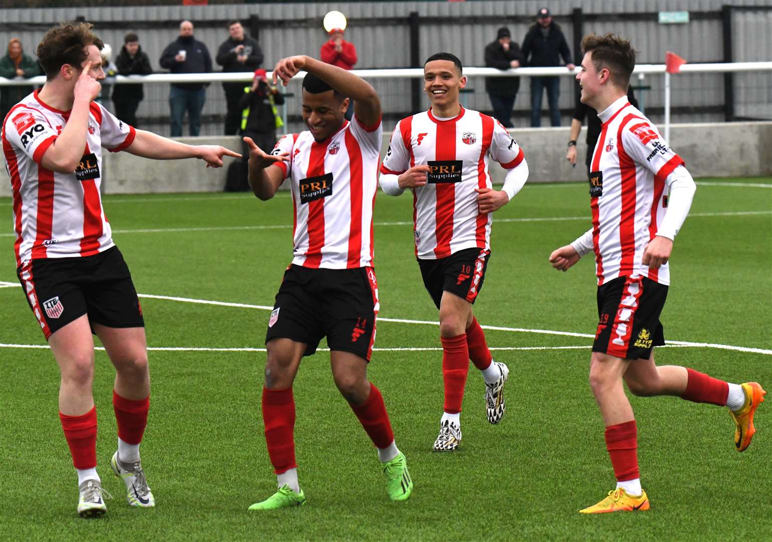 Sheppey United bounced back from their defeat at Three Bridges with a 4-1 win over East Grinstead. Picture: Marc Richards