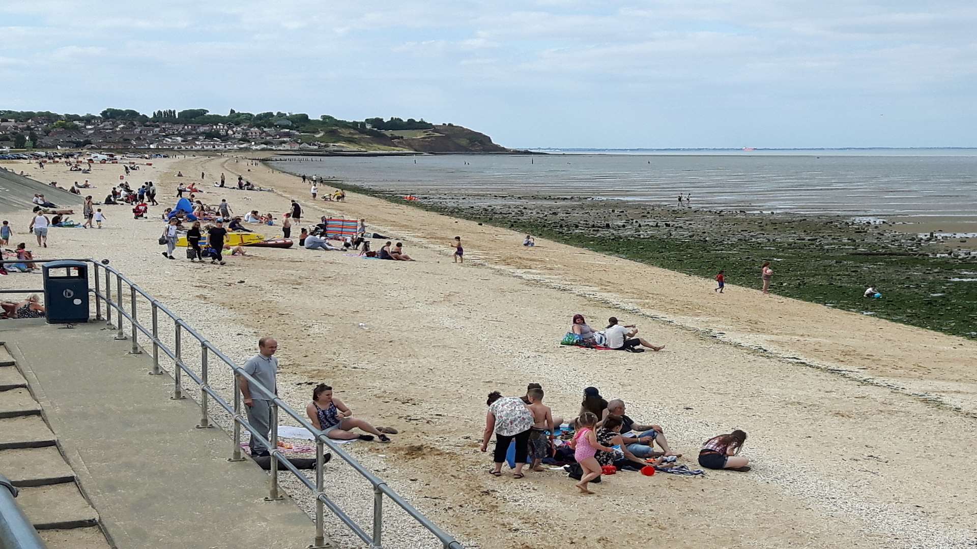 Sandy beach at Leysdown