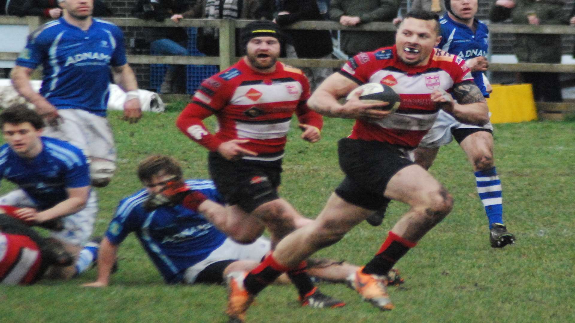 Action from Maidstone's Intermediate Cup win at Diss