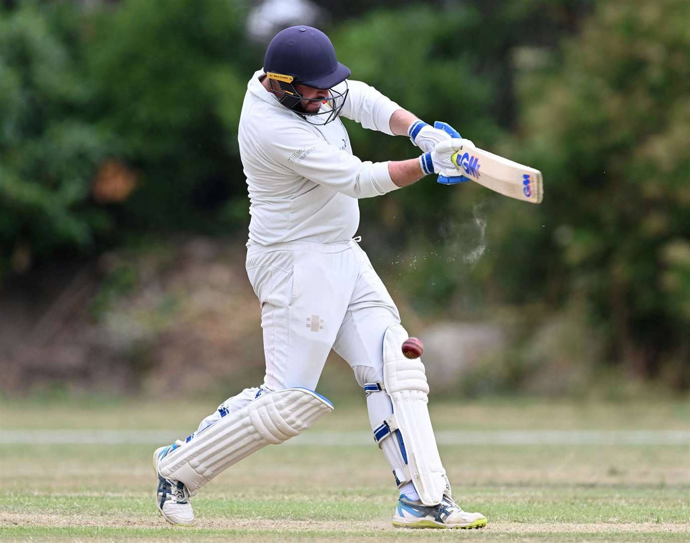 Sandwich Town batsman Zack Fagg - top scored with 94 in his side’s win over Bickley Park. Picture: Keith Gillard