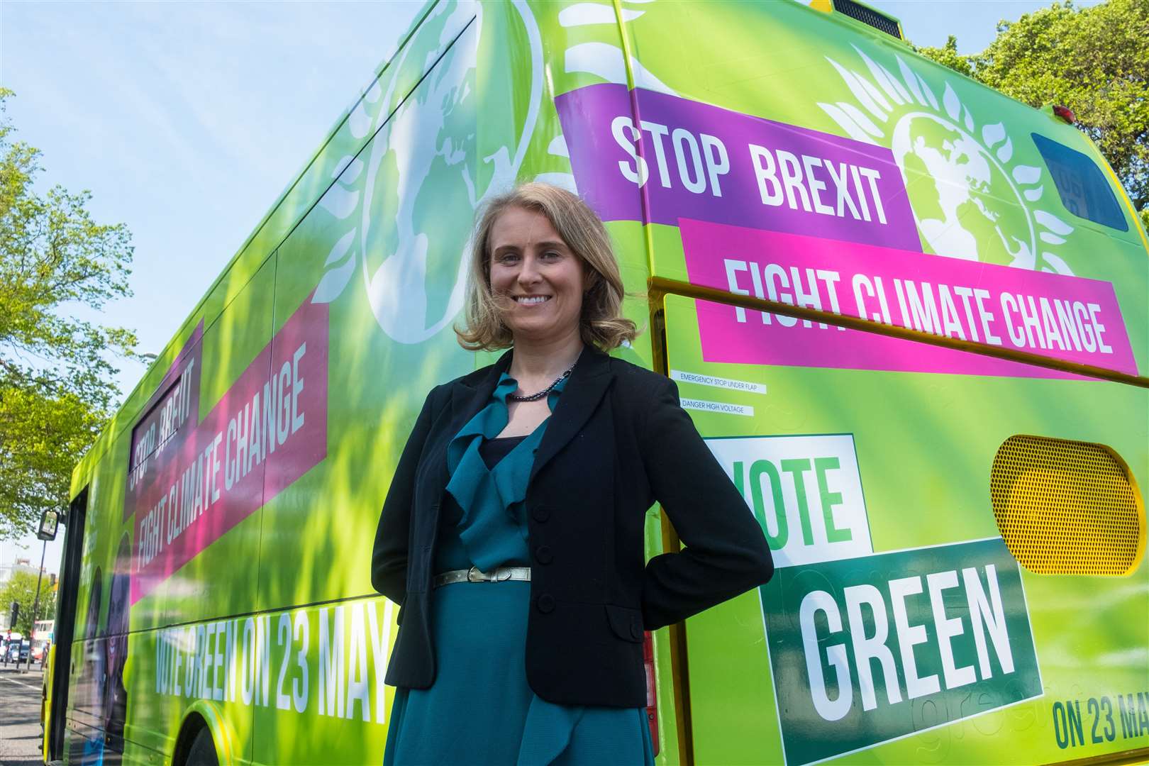 Green Party candidate for the 2019 European elections Alexandra Phillips. Picture: JJ Waller (10826436)