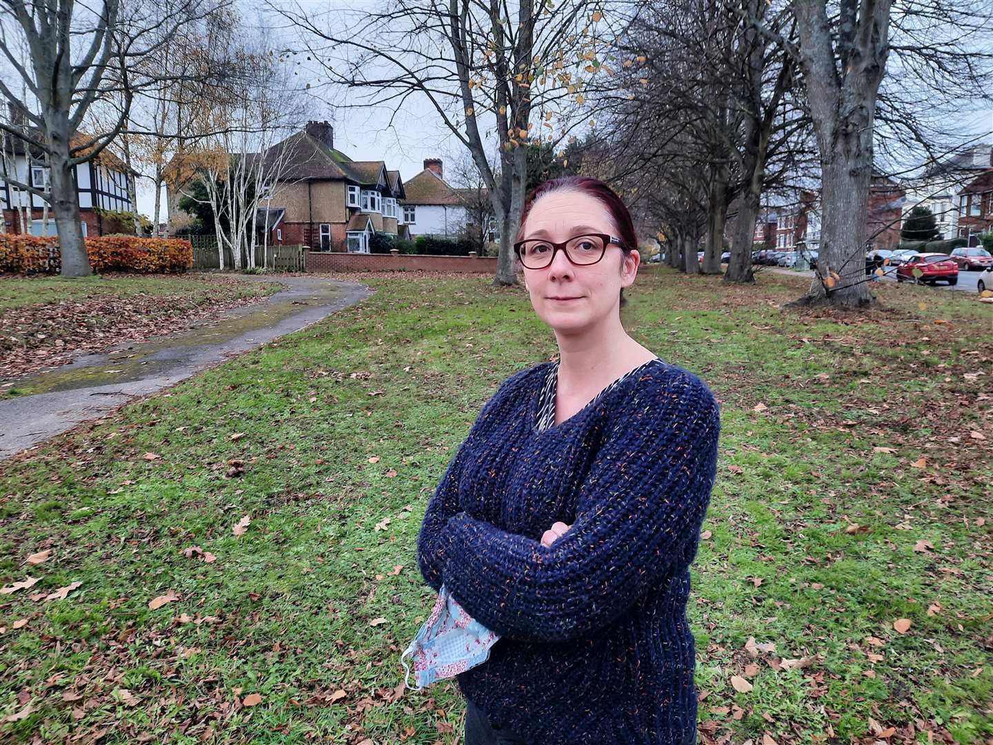 Westgate Court Avenue resident Sophie McCallum is opposed to the plans