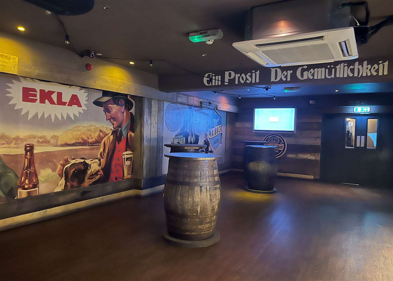 Inside Bierkeller, Maidstone