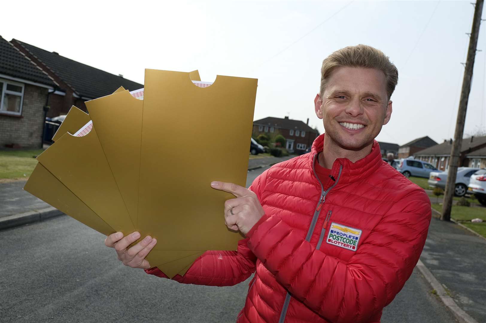 People's Postcode Lottery ambassador Jeff Brazier. Picture: People's Postcode Lottery (14237723)