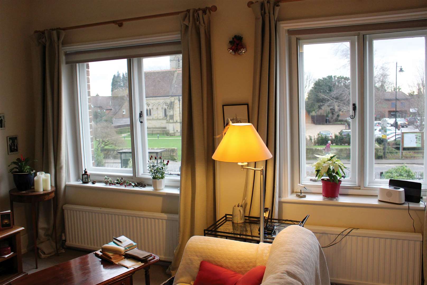 An interior of one of the Dunks Almshouses