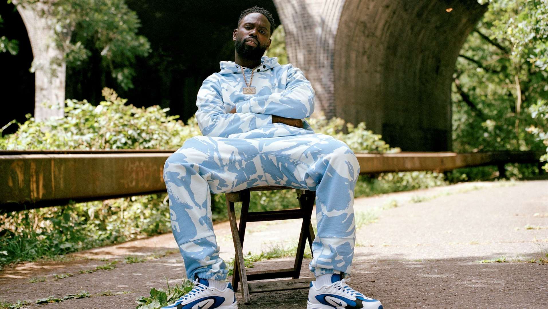 Rapper Ghetts has been nominated for the award after releasing his fourth album, On Purpose With Purpose, earlier this year. Picture: Adam Jalloh / Supplied by Warner Music