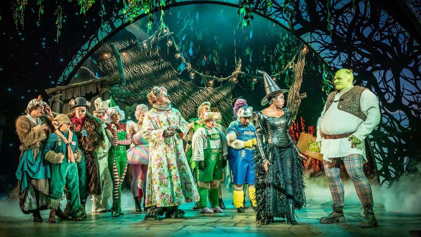 Shrek the Musical. Picture: Marc Brenner