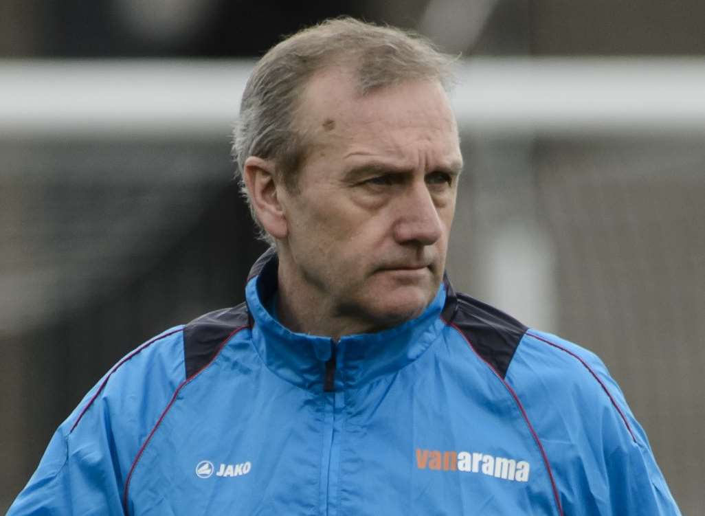 Dartford manager Tony Burman Picture: Andy Payton