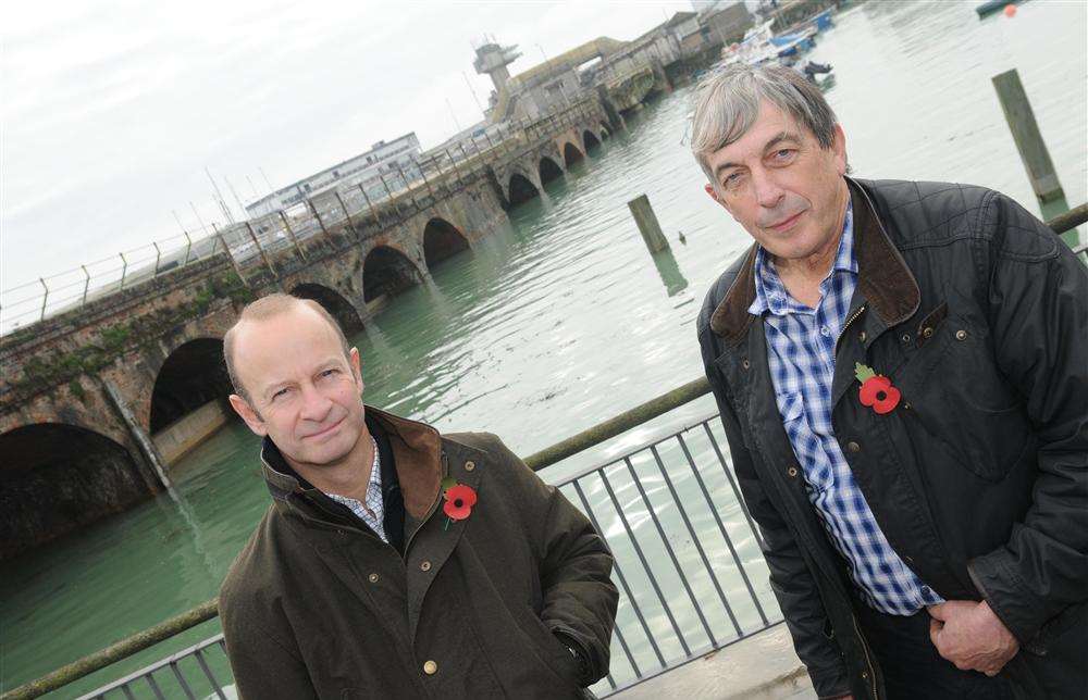 Henry Bolton and Richard Moffatt of Remembrance Line Association