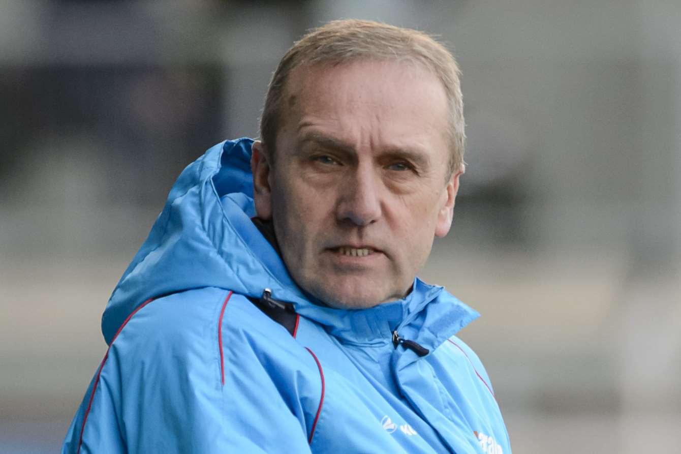 Dartford manager Tony Burman. Picture: Andy Payton