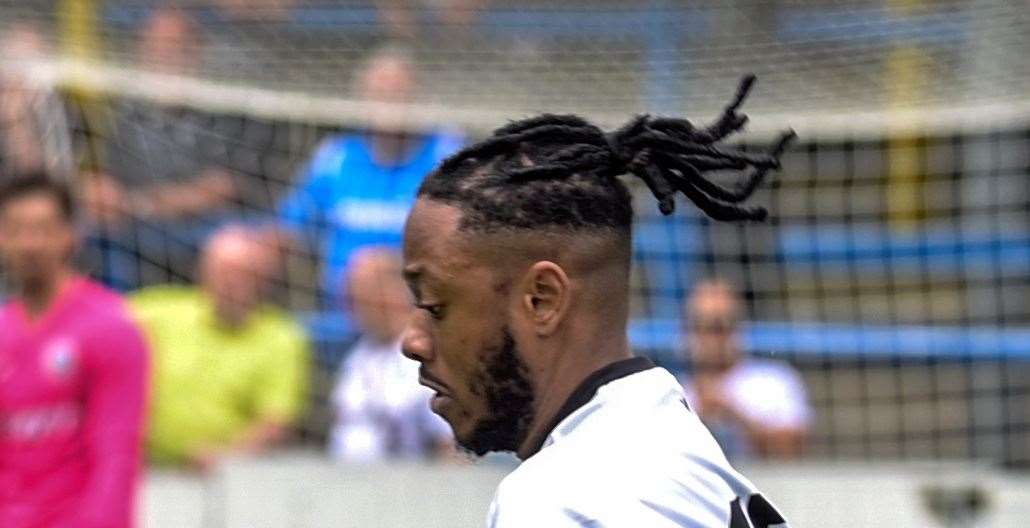 Dover midfielder Iffy Allen is close to a return from a hamstring injury. Picture: Stuart Brock