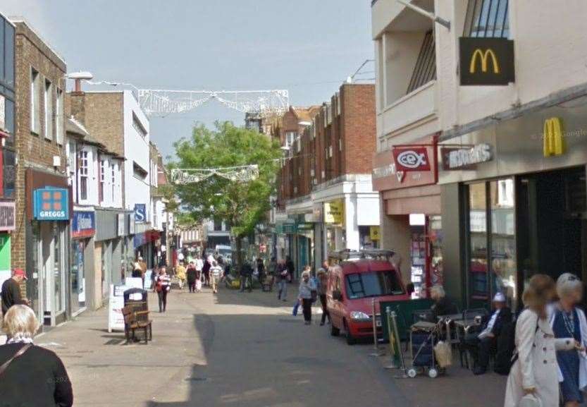 Margate High Street, where ‘swearing police’ could soon be on patrol