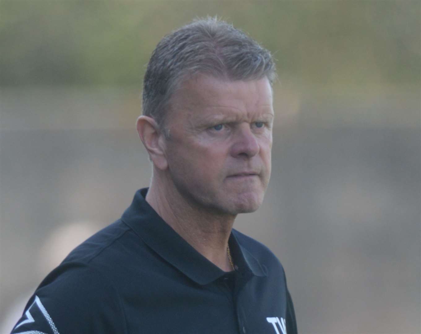 Ashford United manager Tommy Warrilow Picture: Chris Davey