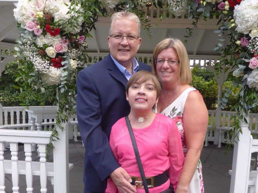 From left: Barry, Caitlin and Ingrid. Picture: Barry Goodsell