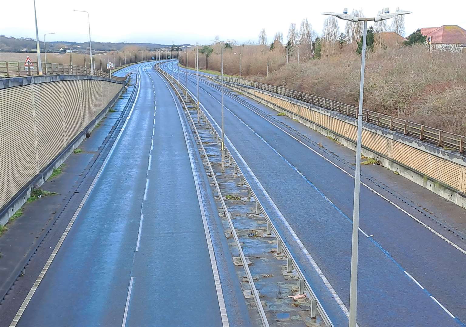 Work on the New Thanet Way between Herne Bay and Whitstable will take place for two months