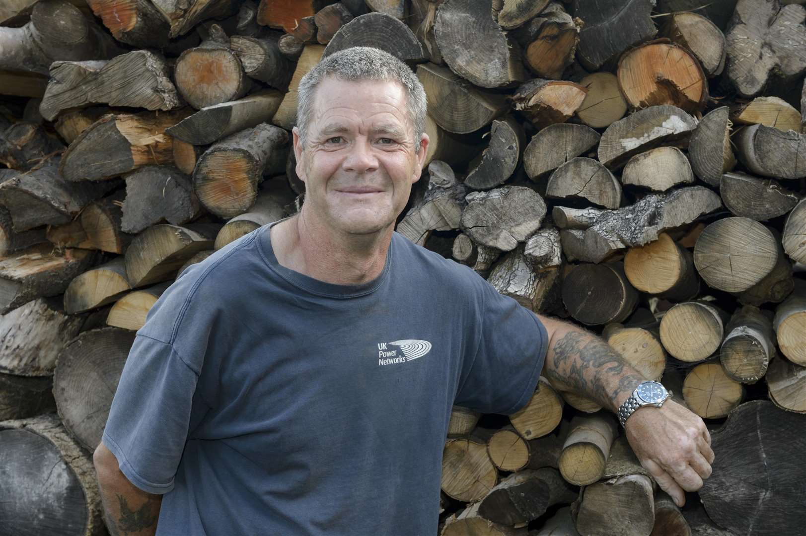 Dave Farr, a UK Power Networks technician, who helped rescue trapped passengers in the recent M25 coach crash.Picture: Andy Payton