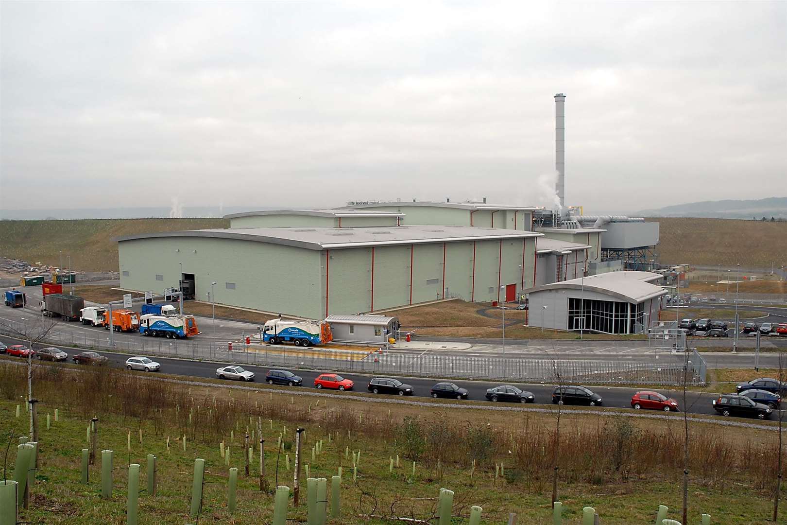 Allington Incinerator in 2008