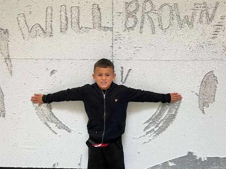 William Brown Jr was tragically killed as he crossed the road in Sandgate when he went to retrieve a football on December 6