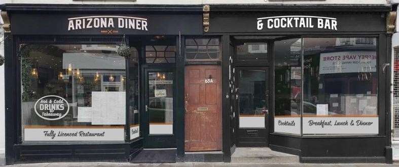 The Diner looks completely different after its changes. Picture: Arizona Diner and Cocktail Bar