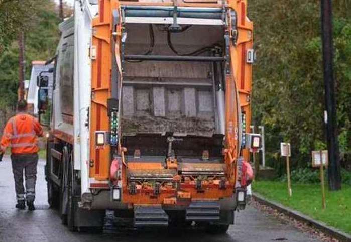 You can’t blame the binmen when the weather scatters our rubbish to the wind