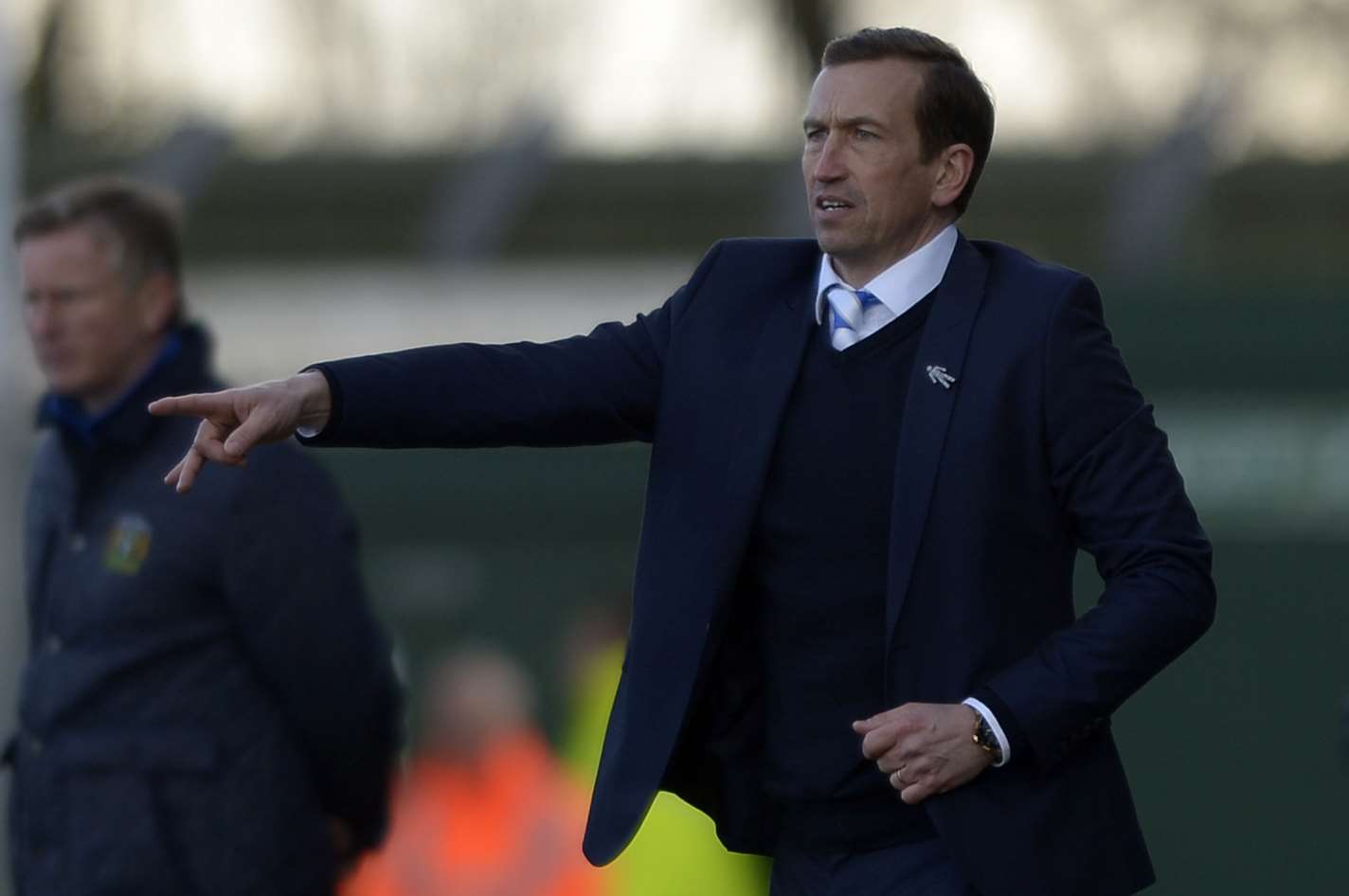 Gillingham boss Justin Edinburgh Picture: Barry Goodwin