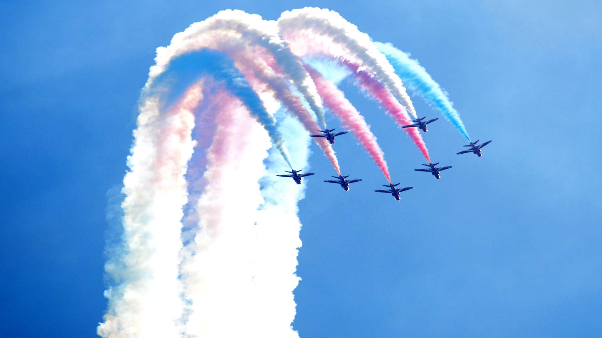 The Red Arrows in action