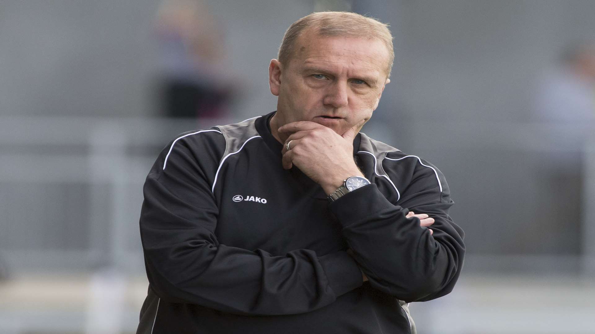 Dartford manager Tony Burman Picture: Andy Payton