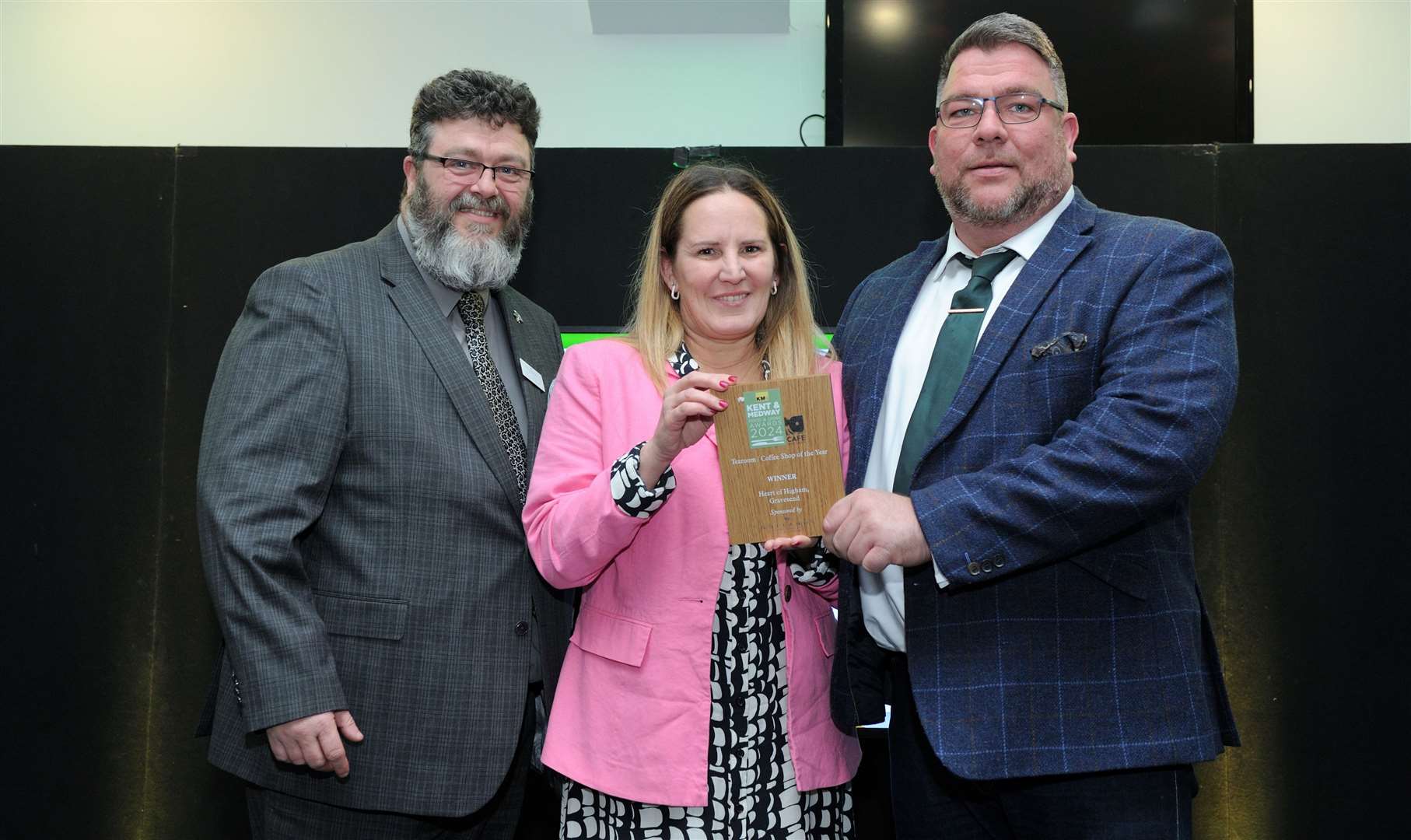 Husband-and-wife team Helen and Ben Donovan (right) transformed Heart of Higham in 2022 and have since been welcoming visitors for all-day breakfasts, lunch specials, sandwiches and cakes. Picture: Simon Hildrew