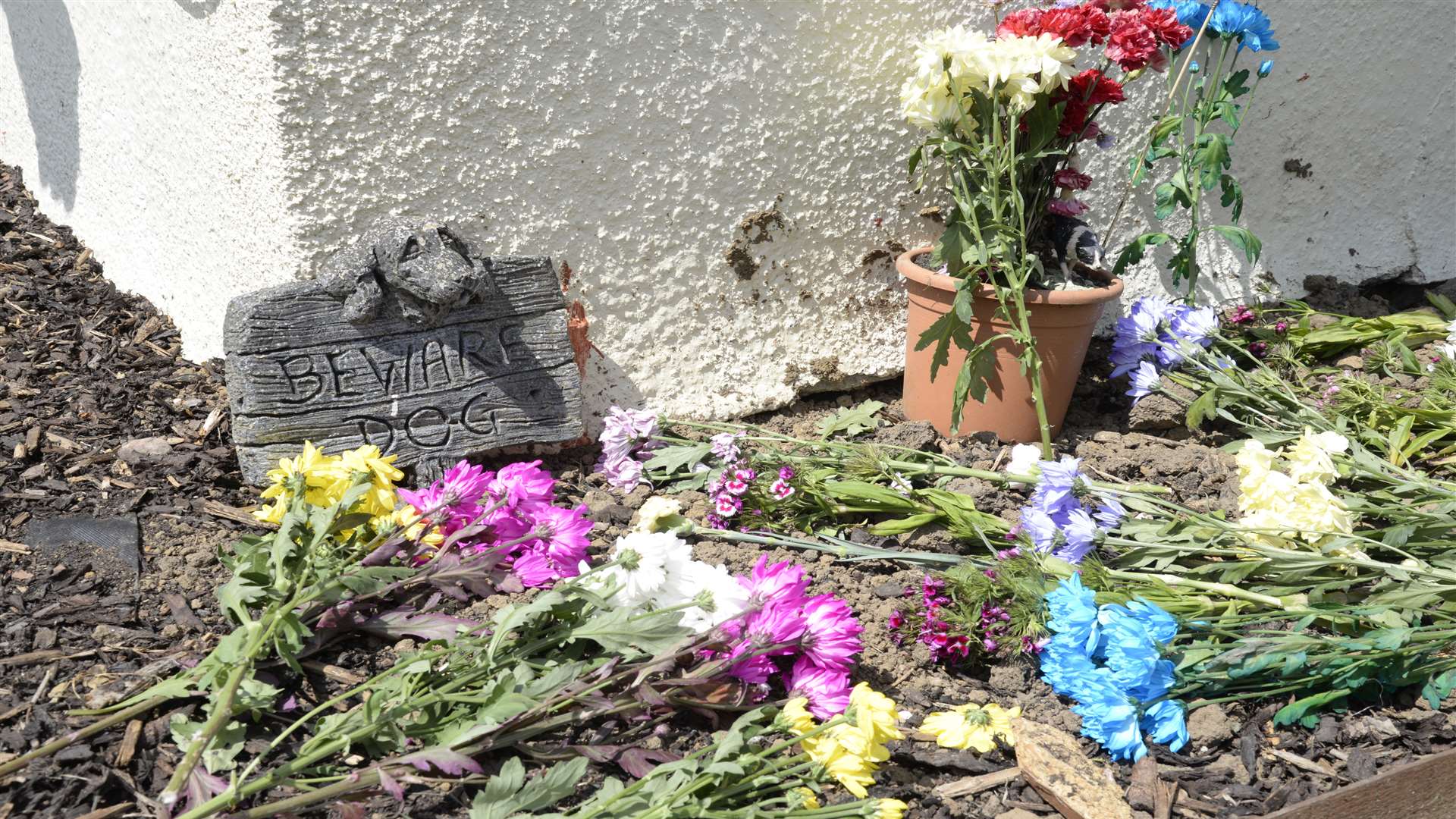 Bruno's former grave