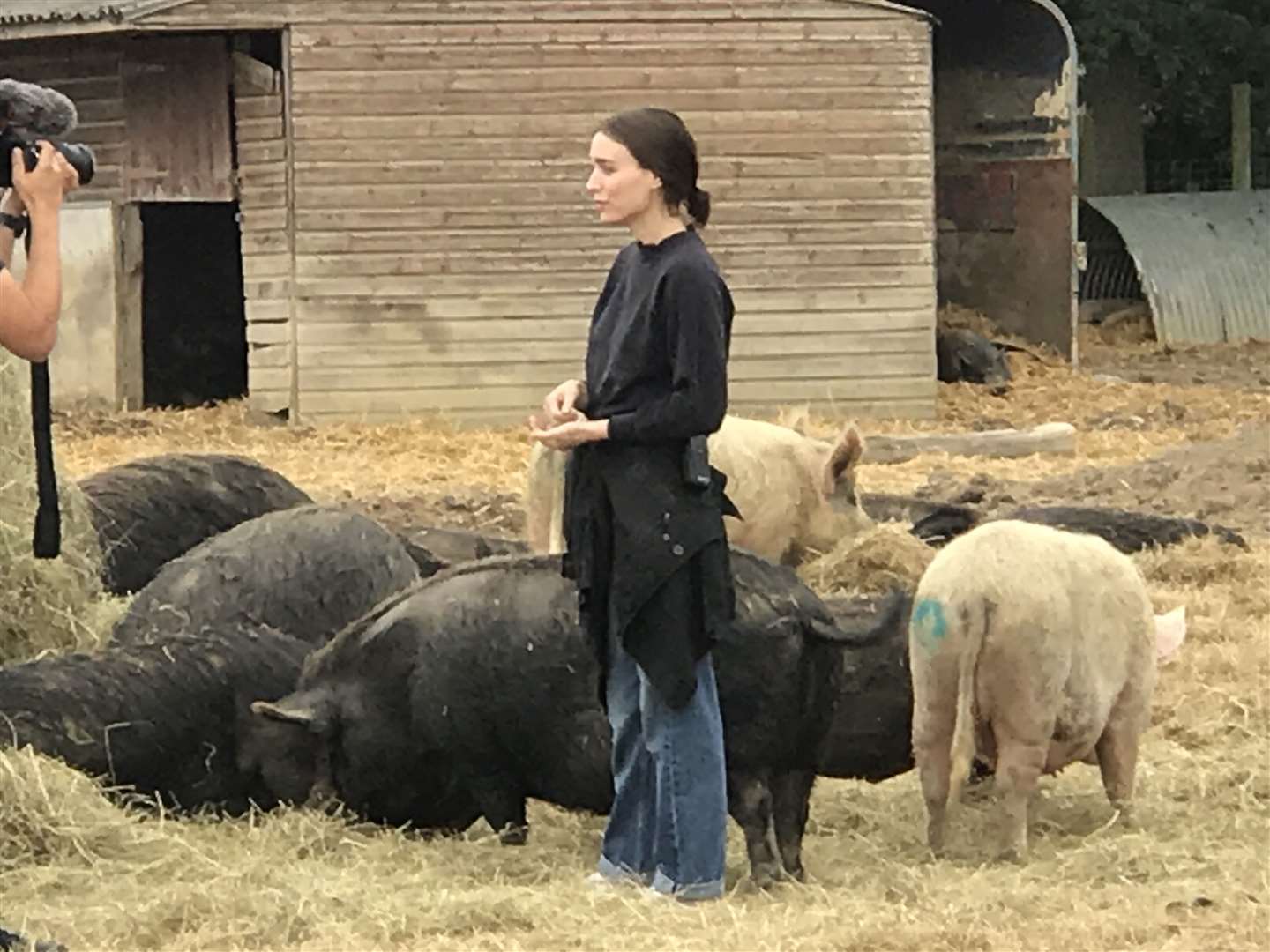 Rooney Mara visited The Retreat at High Halden