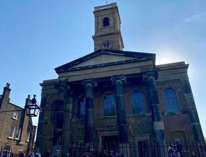 The Sheerness Dockyard Church on Sheppey. Picture: Joe Harbert