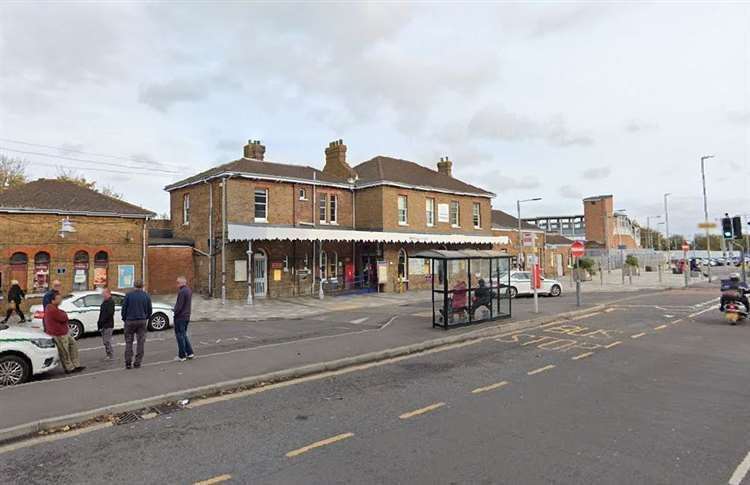 Sittingbourne train station. Picture: Google