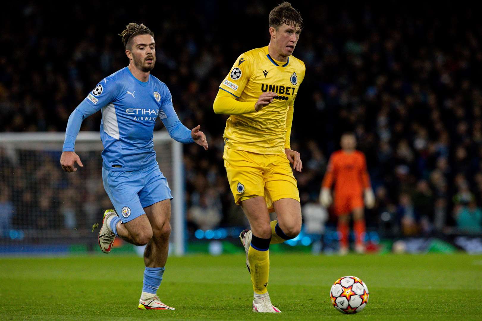 Jack Grealish playing for Manchester City. Credit: Alex Dodd, CameraSport.