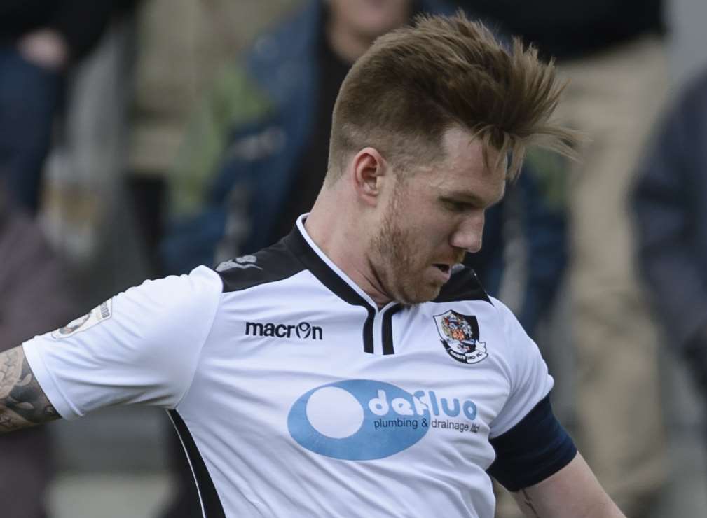 Dartford captain Elliot Bradbrook Picture: Andy Payton